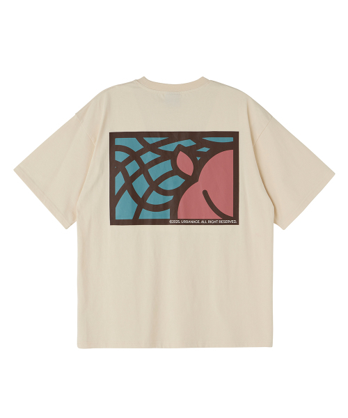 URBANAGE（アーバンエイジ）の「PEACH MODE オーバー半袖クリーム（Tシャツ/カットソー・メンズ・その他・MEDIUM/LARGE）」の21枚目の写真
