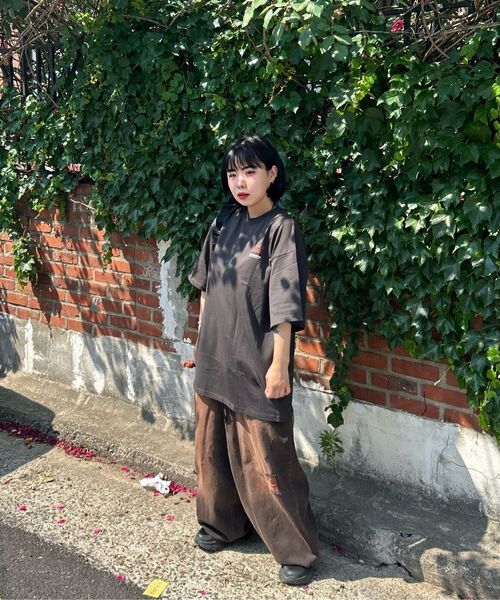 URBANAGE（アーバンエイジ）の「PEACH MODE オーバー半袖クリーム（Tシャツ/カットソー・メンズ・その他・MEDIUM/LARGE）」の12枚目の写真