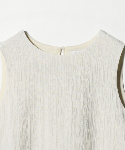A DAY IN THE LIFE UNITED ARROWS（アデイインザライフユナイテッドアローズ）の「ヨウリュウ ティアードワンピース ‐ウォッシャブル‐＜A DAY IN THE LIFE＞（ワンピース・レディース・コバルトブルー/ブラック/オフホワイト・FREE）」の8枚目の写真
