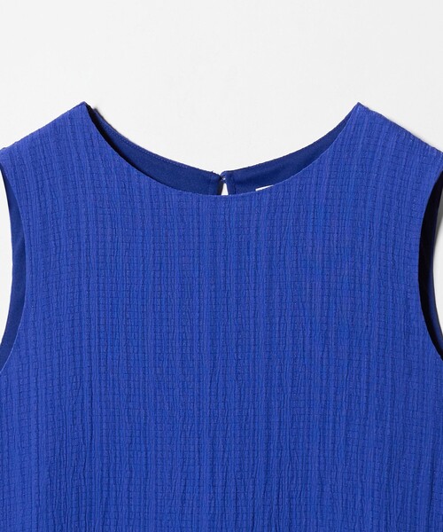 A DAY IN THE LIFE UNITED ARROWS（アデイインザライフユナイテッドアローズ）の「ヨウリュウ ティアードワンピース ‐ウォッシャブル‐＜A DAY IN THE LIFE＞（ワンピース・レディース・コバルトブルー/ブラック/オフホワイト・FREE）」の14枚目の写真