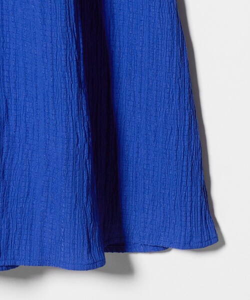 A DAY IN THE LIFE UNITED ARROWS（アデイインザライフユナイテッドアローズ）の「ヨウリュウ ティアードワンピース ‐ウォッシャブル‐＜A DAY IN THE LIFE＞（ワンピース・レディース・コバルトブルー/ブラック/オフホワイト・FREE）」の16枚目の写真