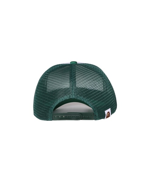 A BATHING APE(アベイシングエイプ)の「COLLEGE MESH CAP(キャップ・メンズ・パープル/ブラック/グリーン/ブラウン/レッド・FREE)」の13枚目の写真