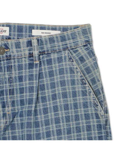 GUESS JEANS（ゲスジーンズ）の「GUESS JEANS G20 Lasered Baggy デニムパンツ ジーンズ セットアップ（デニムパンツ・メンズ・ライトブルー・29inch/32inch/31inch/30inch/28inch/34inch）」の2枚目の写真