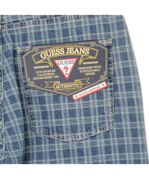 GUESS JEANS（ゲスジーンズ）の「GUESS JEANS G20 Lasered Baggy デニムパンツ ジーンズ セットアップ（デニムパンツ・メンズ・ライトブルー・29inch/32inch/31inch/30inch/28inch/34inch）」の5枚目の写真