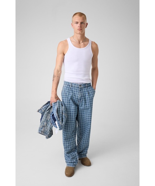 GUESS JEANS（ゲスジーンズ）の「GUESS JEANS G20 Lasered Baggy デニムパンツ ジーンズ セットアップ（デニムパンツ・メンズ・ライトブルー・29inch/32inch/31inch/30inch/28inch/34inch）」の8枚目の写真