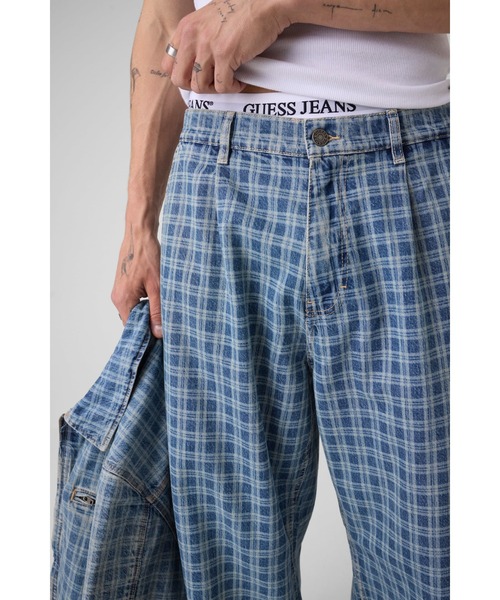 GUESS JEANS（ゲスジーンズ）の「GUESS JEANS G20 Lasered Baggy デニムパンツ ジーンズ セットアップ（デニムパンツ・メンズ・ライトブルー・29inch/32inch/31inch/30inch/28inch/34inch）」の9枚目の写真