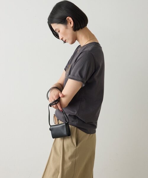 GALLARDAGALANTE（ガリャルダガランテ）の「ヴィンテージロゴTee（Tシャツ/カットソー・レディース・ピンク/ホワイト/チャコールグレー・FREE）」の14枚目の写真