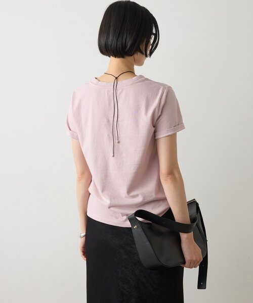 GALLARDAGALANTE（ガリャルダガランテ）の「ヴィンテージロゴTee（Tシャツ/カットソー・レディース・ピンク/ホワイト/チャコールグレー・FREE）」の9枚目の写真