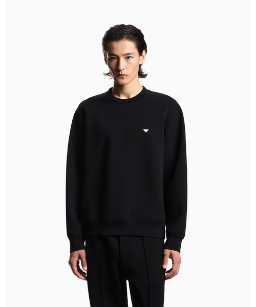 オンライン限定>【エンポリオ アルマーニ】スウェットシャツ ダブル