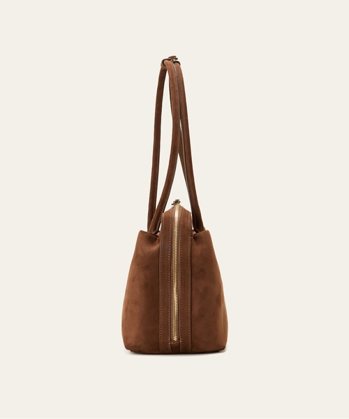 LE VERNIS(ル・ベルニ)の「LE VERNIS(ル・ベルニ)Wide boston bag M(ボストンバッグ・レディース・ブラック/ベージュ/ブラウン・FREE)」の7枚目の写真