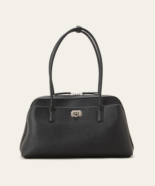 LE VERNIS(ル・ベルニ)の「LE VERNIS(ル・ベルニ)Wide boston bag M(ボストンバッグ・レディース・ブラック/ベージュ/ブラウン・FREE)」の20枚目の写真