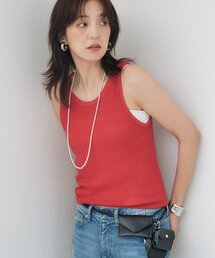 RIVE DROITE | 予約【A・MONN】【セット着用可】tank KNIT(タンクトップ)