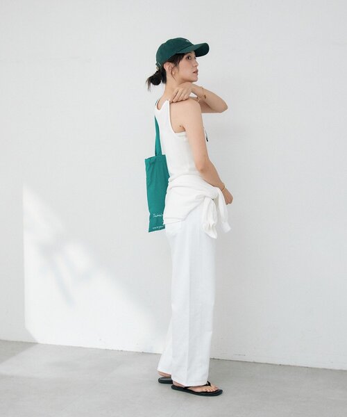 RIVE DROITE（リヴドロワ）の「予約【A・MONN】【セット着用可】tank KNIT（タンクトップ・レディース・レッド/ブラック/オフホワイト・FREE）」の18枚目の写真