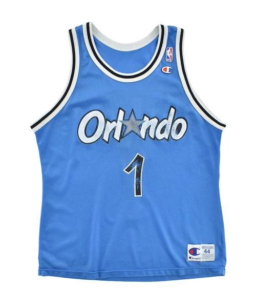 Champion(チャンピオン)の「【USED】Champion “NBA Orlando Magic/ Penny Hardaway” バスケ ゲームシャツ(タンクトップ・メンズ・ブルー・LARGE)」の1枚目の写真