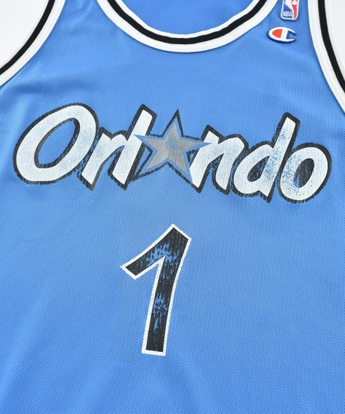 Champion(チャンピオン)の「【USED】Champion “NBA Orlando Magic/ Penny Hardaway” バスケ ゲームシャツ(タンクトップ・メンズ・ブルー・LARGE)」の3枚目の写真