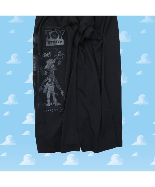 Disney(ディズニー)の「ディズニー トイストーリー アンディのイラストTシャツ(Tシャツ/カットソー・メンズ・ホワイト/ブラック・XL/S/M/L)」の13枚目の写真