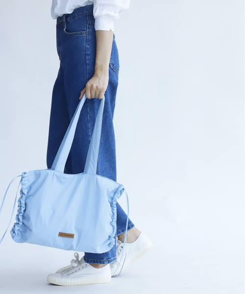 SOCHARMING(ソーチャーミング)の「Russling Eco Bag - Sky Blue(エコバッグ/サブバッグ・レディース・その他・FREE)」の4枚目の写真