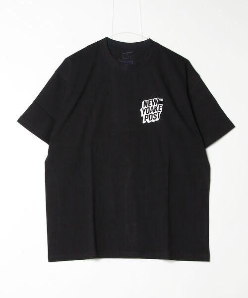 Beyond Basics(ビヨンド ベーシックス)の「NEW YOAKE POST - 夜明け(Tシャツ/カットソー・メンズ・ピンク/ブラック/イエロー・SMALL/X-LARGE/LARGE/MEDIUM)」の5枚目の写真