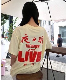 NEW YOAKE POST（ニューヨアケポスト）の「NEW YOAKE POST  - 夜明け（Tシャツ/カットソー）」