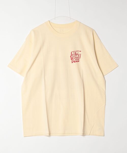 Beyond Basics(ビヨンド ベーシックス)の「NEW YOAKE POST - 夜明け(Tシャツ/カットソー・メンズ・ピンク/ブラック/イエロー・SMALL/X-LARGE/LARGE/MEDIUM)」の15枚目の写真