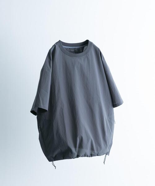 EKAL(エカル)の「『吸水速乾/通気性/軽量』DOT AIR SHORT-SLEEVE PULLOVER(シャツ/ブラウス・メンズ・ブラック/ネイビー/グレー・MEDIUM/LARGE)」の3枚目の写真
