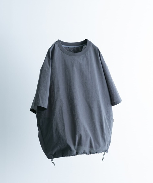 EKAL(エカル)の「『吸水速乾/通気性/軽量』DOT AIR SHORT-SLEEVE PULLOVER(Tシャツ/カットソー・メンズ・ブラック/ネイビー/グレー・MEDIUM/LARGE)」の2枚目の写真