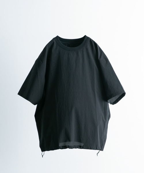 EKAL(エカル)の「『吸水速乾/通気性/軽量』DOT AIR SHORT-SLEEVE PULLOVER(Tシャツ/カットソー・メンズ・ブラック/ネイビー/グレー・MEDIUM/LARGE)」の1枚目の写真