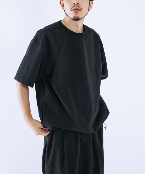 EKAL(エカル)の「『吸水速乾/通気性/軽量』DOT AIR SHORT-SLEEVE PULLOVER(Tシャツ/カットソー・メンズ・ブラック/ネイビー/グレー・MEDIUM/LARGE)」の9枚目の写真