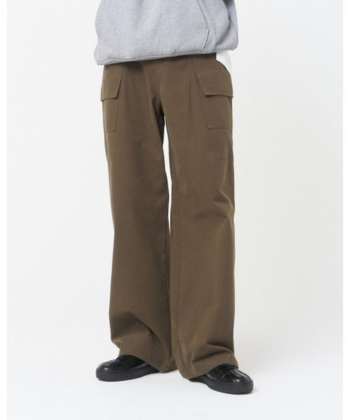 MISEKISEOUL MEN(ミセキソウルメンズ)の「Big flap pocket pants KHAKI(その他パンツ・メンズ・その他・1/2/3)」の1枚目の写真