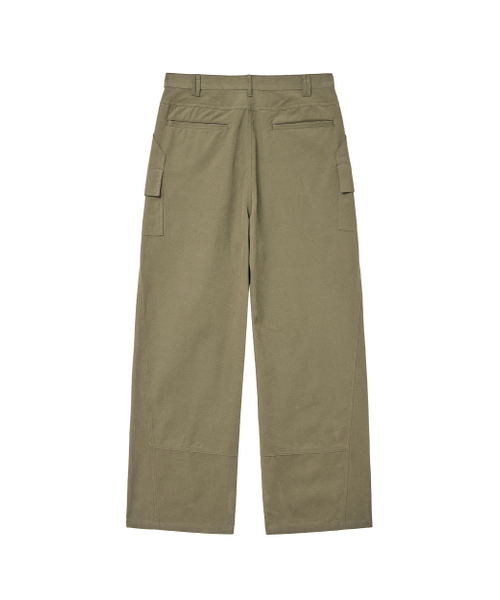 MISEKISEOUL MEN(ミセキソウルメンズ)の「Big flap pocket pants KHAKI(その他パンツ・メンズ・その他・1/2/3)」の3枚目の写真