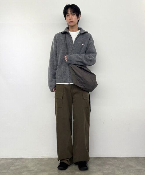 MISEKISEOUL MEN(ミセキソウルメンズ)の「Big flap pocket pants KHAKI(その他パンツ・メンズ・その他・1/2/3)」の4枚目の写真
