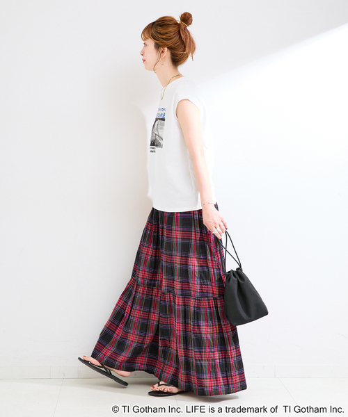 GOOD ROCK SPEED(グッドロックスピード)の「GOOD ROCK SPEED LIFE PICTURE COLLECTION Sleeveless shirts 2(Tシャツ/カットソー・レディース・ベージュ/ホワイト/ホワイト系その他・FREE)」の5枚目の写真