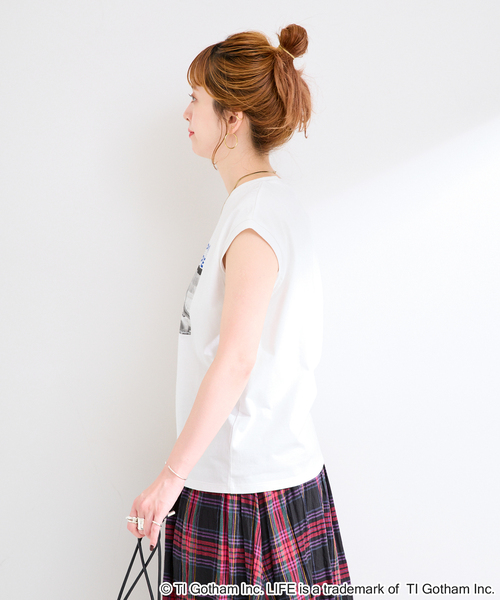 GOOD ROCK SPEED(グッドロックスピード)の「GOOD ROCK SPEED LIFE PICTURE COLLECTION Sleeveless shirts 2(Tシャツ/カットソー・レディース・ベージュ/ホワイト/ホワイト系その他・FREE)」の8枚目の写真
