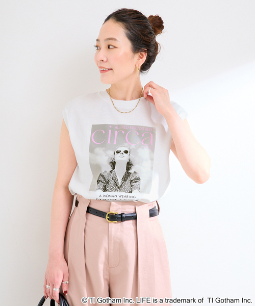 GOOD ROCK SPEED(グッドロックスピード)の「GOOD ROCK SPEED LIFE PICTURE COLLECTION Sleeveless shirts 2(Tシャツ/カットソー・レディース・ベージュ/ホワイト/ホワイト系その他・FREE)」の13枚目の写真