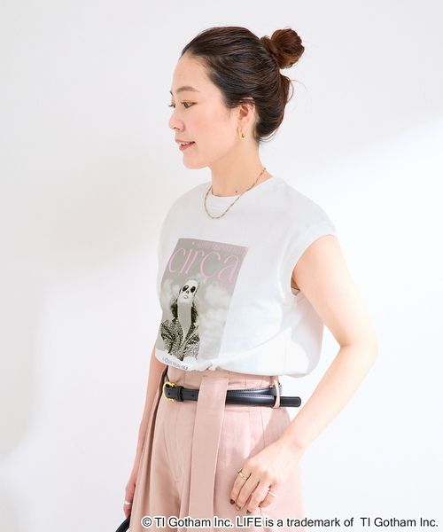 GOOD ROCK SPEED(グッドロックスピード)の「GOOD ROCK SPEED LIFE PICTURE COLLECTION Sleeveless shirts 2(Tシャツ/カットソー・レディース・ベージュ/ホワイト/ホワイト系その他・FREE)」の14枚目の写真