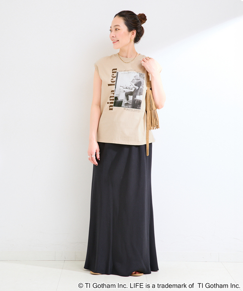 GOOD ROCK SPEED(グッドロックスピード)の「GOOD ROCK SPEED LIFE PICTURE COLLECTION Sleeveless shirts 2(Tシャツ/カットソー・レディース・ベージュ/ホワイト/ホワイト系その他・FREE)」の16枚目の写真