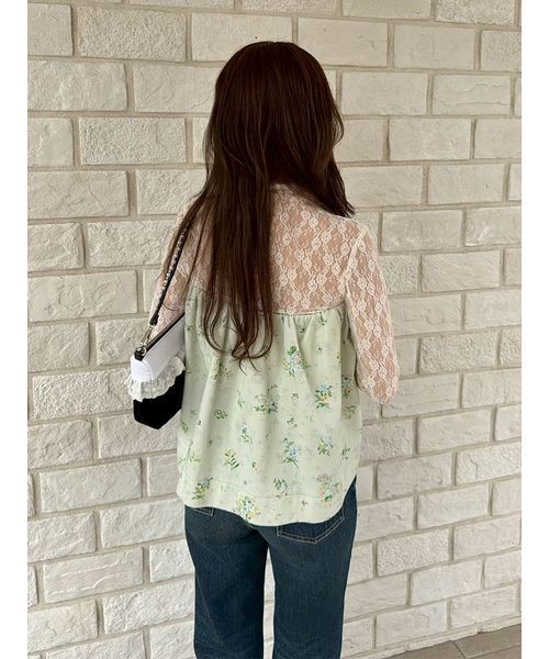 LILY BROWN(リリーブラウン)の「バリエボリュームミニスカート(スカート・レディース・ブルー/その他/ブラウン・F)」の15枚目の写真