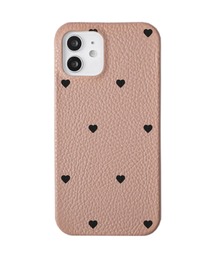 COVERARY（カバラリ）の「【iPhone18シリーズ販売開始！】イタリアンシュリンクレザー ハート柄 スマホケース iPhone / Google Pixel / AQUOS / Galaxy / Xperia 対応（スマホケース/カバー）」