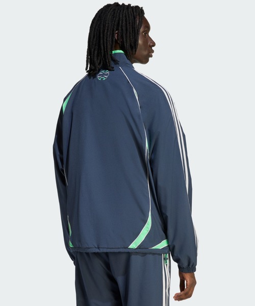 adidas(アディダス)の「チームガイスト アディカラー トラックトップ / ジャージ / トラックジャケット / アディダスオリジナルス adidas Originals(ジャージ・メンズ・ブルー・XX-LARGE/3XL/LARGE/MEDIUM/SMALL/X-LARGE/X-SMALL)」の2枚目の写真