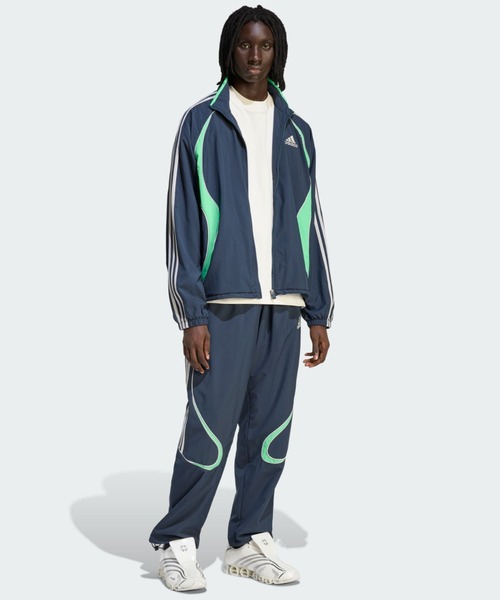 adidas(アディダス)の「チームガイスト アディカラー トラックトップ / ジャージ / トラックジャケット / アディダスオリジナルス adidas Originals(ジャージ・メンズ・ブルー・XX-LARGE/3XL/LARGE/MEDIUM/SMALL/X-LARGE/X-SMALL)」の3枚目の写真