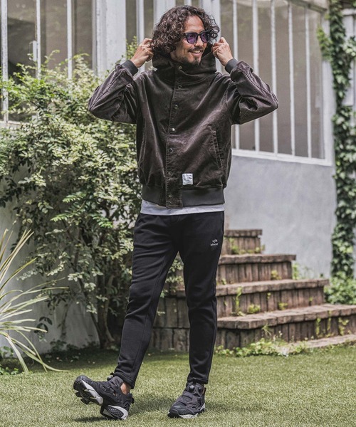 wjk reluxe(ダブルジェーケーリラックス)の「mpa4183- Corduroy Hoodie コーデュロイパーカー(WR26W-14)(パーカー・メンズ・チャコール/グレイッシュベージュ/ホワイト・L/M/S)」の22枚目の写真