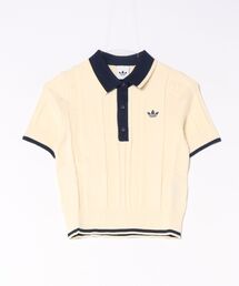 adidas（アディダス）の「CABLE KNIT CALI TEE POLO KT1862（ニット/セーター）」