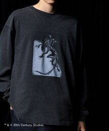 MONKEY TIME | <ALIEN × monkey time>プリント ロングスリーブ Tシャツ(Tシャツ/カットソー)