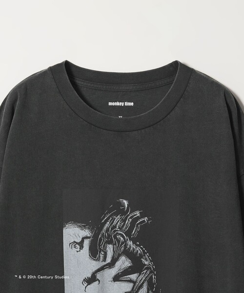 MONKEY TIME(モンキータイム)の「<ALIEN × monkey time>プリント ロングスリーブ Tシャツ(Tシャツ/カットソー・メンズ・その他1/その他2・S/M/L/XL)」の7枚目の写真