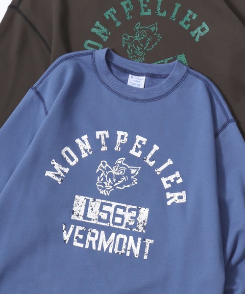 Champion/チャンピオン ヴィンテージライク 裏毛 カレッジロゴ