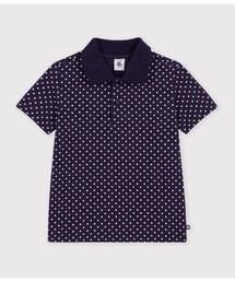 PETIT BATEAU | 鹿の子編み半袖ポロシャツ(ポロシャツ)