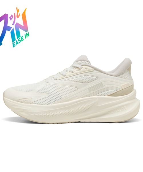 PUMA(プーマ)の「PUMA プーマ ユニセックス マックスストライド ライト LS イーズイン ランニ(スニーカー・メンズ・ホワイト×ブラック/アッシュ/グレー系その他/ブラック×ホワイト・26.0cm/25.5cm/26.5cm/27.5cm/29.0cm/28.5cm/30.0cm/28.0cm/27.0cm/23.5cm/23.0cm/24.0cm/25.0cm/24.5cm/22.0cm/22.5cm)」の3枚目の写真