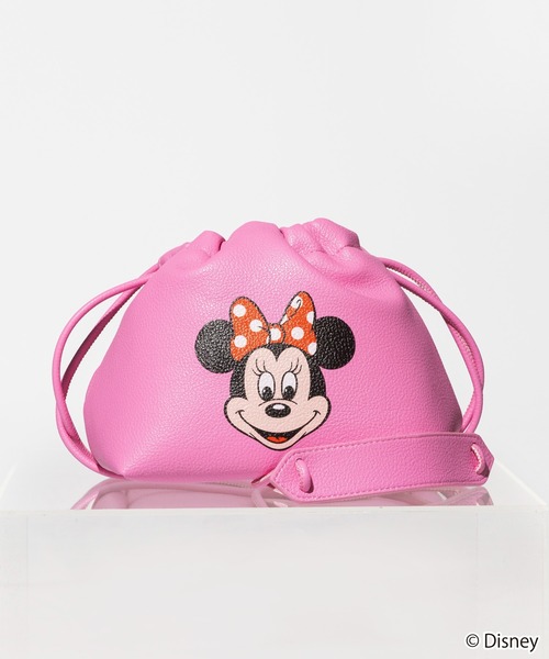 WCJ(ダブルシージェイ)の「Disney / DRAWSTRING BAG(ショルダーバッグ・レディース・ブルー/イエロー/レッド/パープル/ピンク/グリーン/ブラック・FREE)」の6枚目の写真