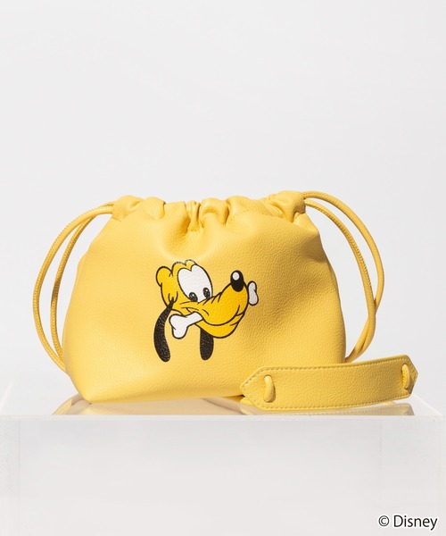 WCJ(ダブルシージェイ)の「Disney / DRAWSTRING BAG(ショルダーバッグ・レディース・ブルー/イエロー/レッド/パープル/ピンク/グリーン/ブラック・FREE)」の5枚目の写真