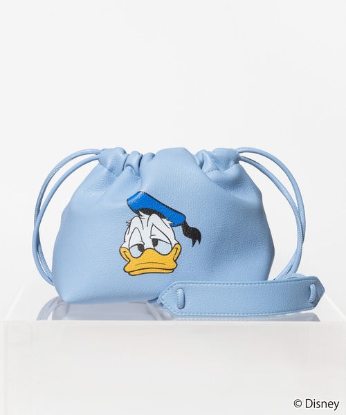 WCJ(ダブルシージェイ)の「Disney / DRAWSTRING BAG(ショルダーバッグ・レディース・ブルー/イエロー/レッド/パープル/ピンク/グリーン/ブラック・FREE)」の3枚目の写真
